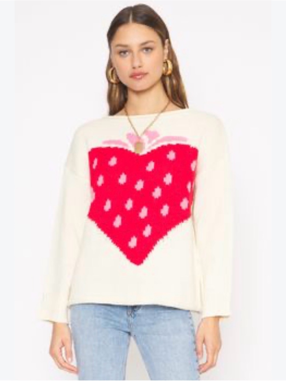 Strawberry sweater